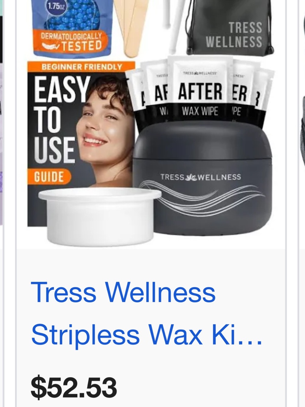 Stripless Wax Kit – Charcoal Black